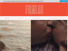 Tablet Screenshot of filmlab.com